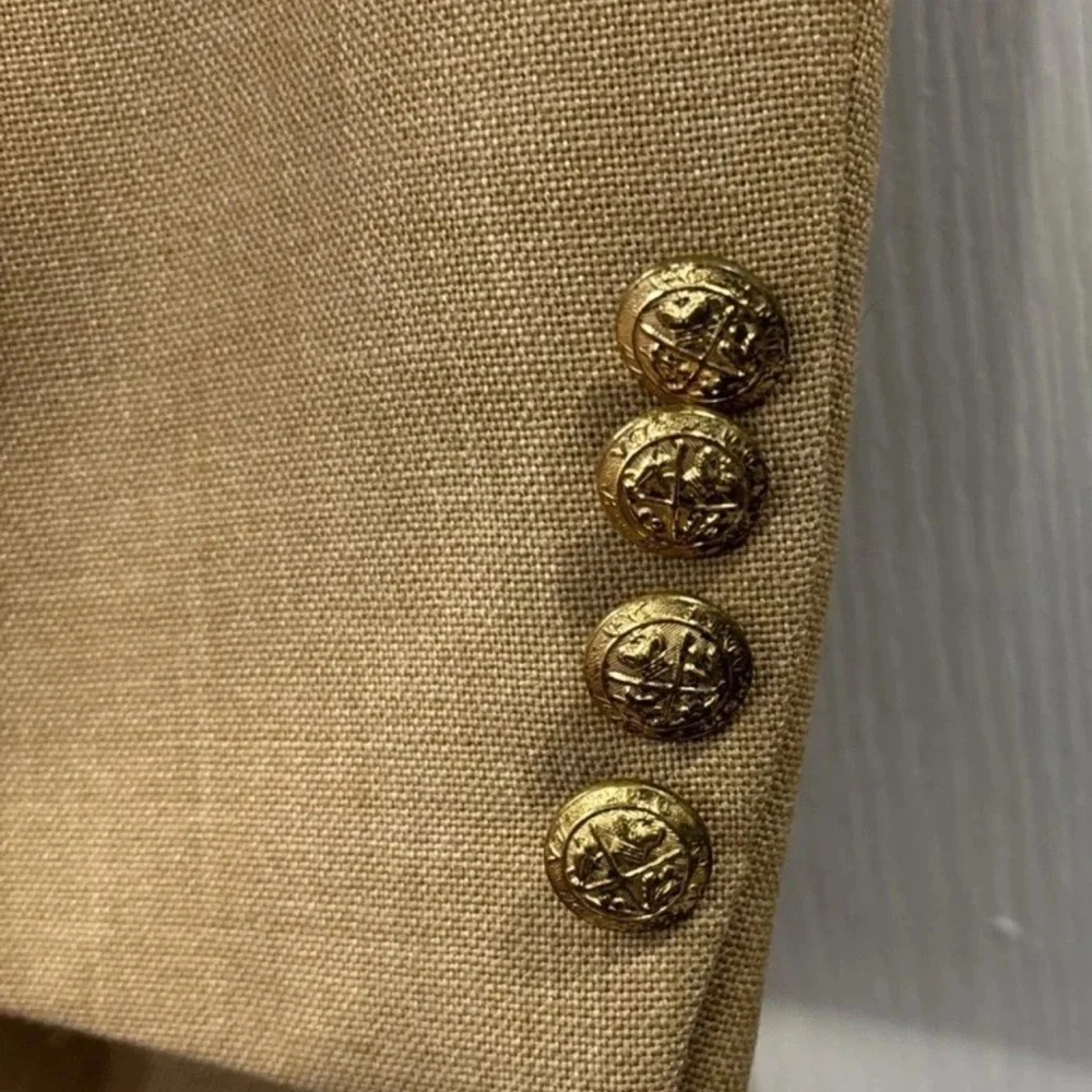 Vintage Warren Sewell Mens Sz 41R Tan Blazer Sport Coat Wool/Camel‎ Hair Blend